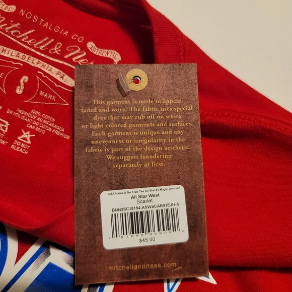 Mitchell & Ness NBA All Star West Tee Shirt - Picture 10 of 10